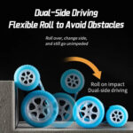 JJR/C Q136 Stunt Street Dance Four-wheel RC Flower Car with Music(Orange) - Image 7