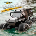 JJR/C Q137 Eight-Wheel Amphibious RC Vehicle(Black) - Image 7