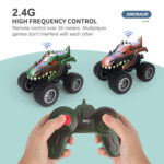 JJR/C Q148 2.4G Dinosaur Climbing Remote Control Car Monster Truck(Green) - Image 5