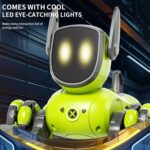 JJR/C Q200 Small Eight-wheeled Multi-function Remote Control Robot Dog(Blue) - Image 12