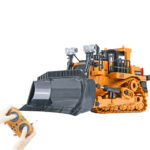 Mofun 1046 2.4G remote control nine channel engineering vehicle 1:24 multi-function crawler heavy bulldozer - Image 4