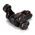 MoFun Five-wheeled Stunt Car 360-degree Swing Arm 2.4G Multifunctional RC Car, specifications:Single control(Black) - Image 3