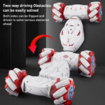 MoFun  JC06 2.4G Remote Control Torsion Stunt Car, Specifications:Single RC(Red) - Image 6