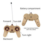 MoFun 369  Remote Control Tank 1:32 Four-way RC Vehicle(Green) - Image 4