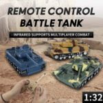 MoFun 369  Remote Control Tank 1:32 Four-way RC Vehicle(Green) - Image 9