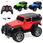 USB Charging Electric Children Remote Control Car Toys(Red Buggy) - Image 2