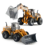 Wireless Remote Control 5-Way Charging Electric Engineering Vehicle Model(Bulldozer) - Image 3