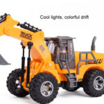 Wireless Remote Control 5-Way Charging Electric Engineering Vehicle Model(Bulldozer) - Image 7