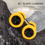 2.4G Remote Control Drift Roll Double-sided Stunt Car With Lights(Blue) - Image 7