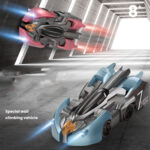 Remote Control Wall Climbing Car Mini Electric Remote Control Car Children Toy(Red Charge Watch RC Edition) - Image 3