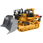 2.4G Remote Control Nine-Channel Crawler Heavy Bulldozer Children Remote Control Toy Alloy Excavator, Proportion: 1:24(1031 Alloy Version) - Image 2