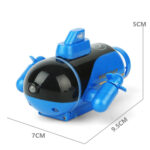 777-219 Mini Remote Control Submarine Small Remote Control Boat(Blue) - Image 3