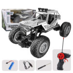 JZRC Alloy Remote Control Off-Road Vehicle Charging Remote Control Car Toy For Children Medium Alloy Silver - Image 2
