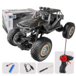 JZRC Alloy Remote Control Off-Road Vehicle Charging Remote Control Car Toy For Children Large Alloy Black - Image 2