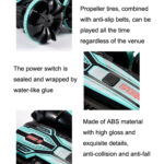 2.4G Amphibious Stunt Remote Control Car Double-sided Rolling Driving Children Electric Toys(Red) - Image 5