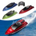 Children 2.4G Mini Remote Control Boat Summer Water Play Electrical Submarine Boys Toys(Green) - Image 2
