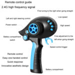 812 High-Speed RC Boat Large Horsepower Speedboat Long Endurance Waterproof Boys Water Toy Single Battery(Blue) - Image 6