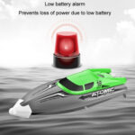 EB02 2.4G Wireless RC Boat Circulating Water-Cooled High-Speed Speedboat Racing Boat Model Toy(Green) - Image 10