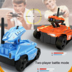 Tank Car Toys 720P HD Camera RC Car With Real-time Surveillance With Remote Controller(Blue) - Image 7