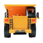 2.4G RC Dumper Truck Simulation Engineering Vehicle Model Children Electrical RC Truck Toy(Yellow) - Image 3