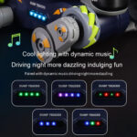 Eight Wheel Stunt Robot Dog Smart Gesture Sensor RC Kids Toy Car With Lights Music Spray Car, Style: Tank Green Single RC - Image 13