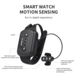 Eight Wheel Stunt Robot Dog Smart Gesture Sensor RC Kids Toy Car With Lights Music Spray Car, Style: Orange Dual RC - Image 6