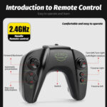 Children RC Car Toy Lights Electric Gesture Sensor Remote Control Twisting Stunt Car, Color: Green Dual RC(1:12) - Image 5