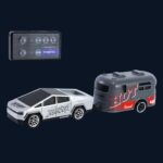 1:64 Mini Alloy 2.4Ghz Remote Control Car Children Rechargeable Model Car, Color: CO-5501E Gray