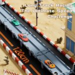 Folding Catapult Car Transformable Track Car Children Simulated Container Storage Car(Red) - Image 4