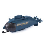 Rechargeable Mini 6-Channel Remote Submarine(Blue) - Image 2