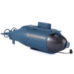 Rechargeable Mini 6-Channel Remote Submarine(Blue) - Image 3